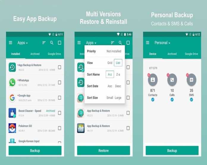 android app data backup and restore review
