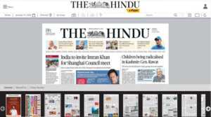 The Hindu Newspaper PDF Free Download In 2020 - Hitutorials