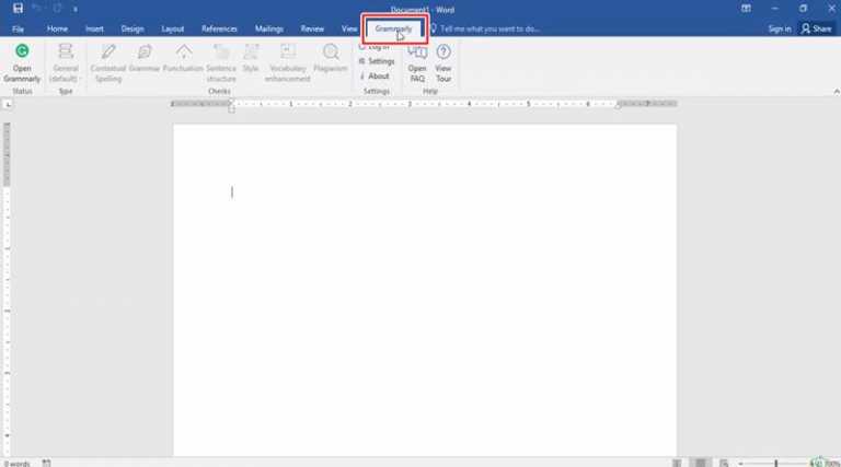 Simple Steps To Use Grammarly In Word - Hitutorials