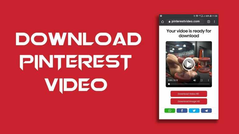 pinterest video saver app